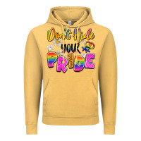 Don't Hide Your Pride Vintage Hoodie | Teevron