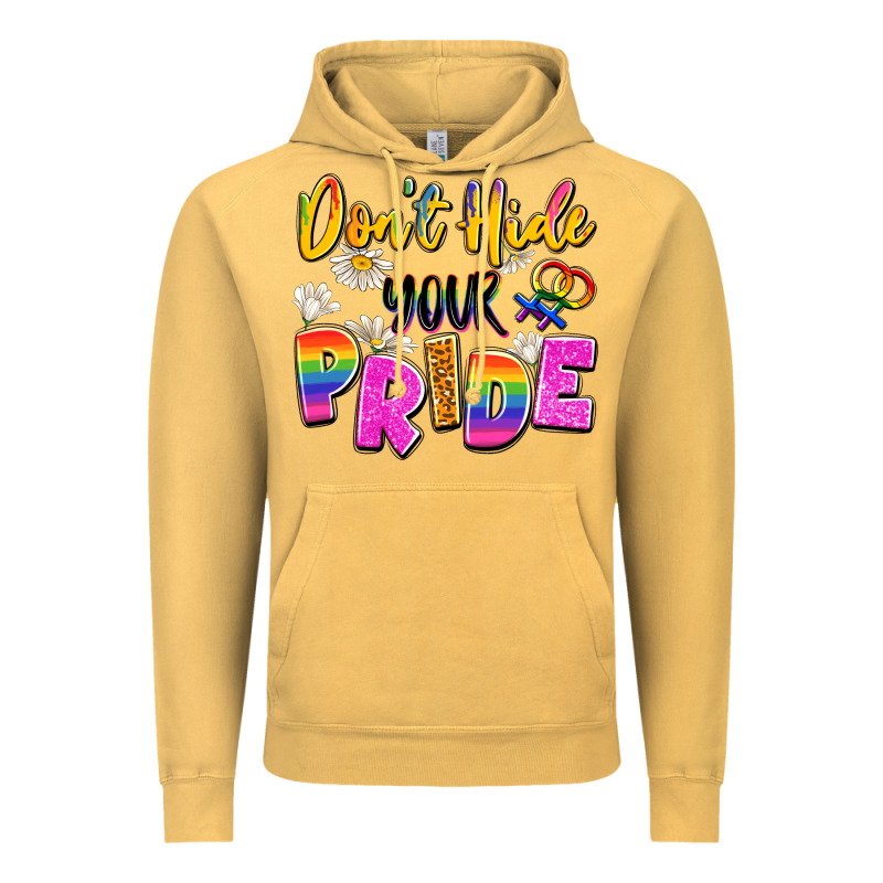 Don't Hide Your Pride Vintage Hoodie by Artiststas | Teevron