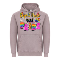Vintage Zinc don't hide your pride Vintage Hoodie - Artiststas