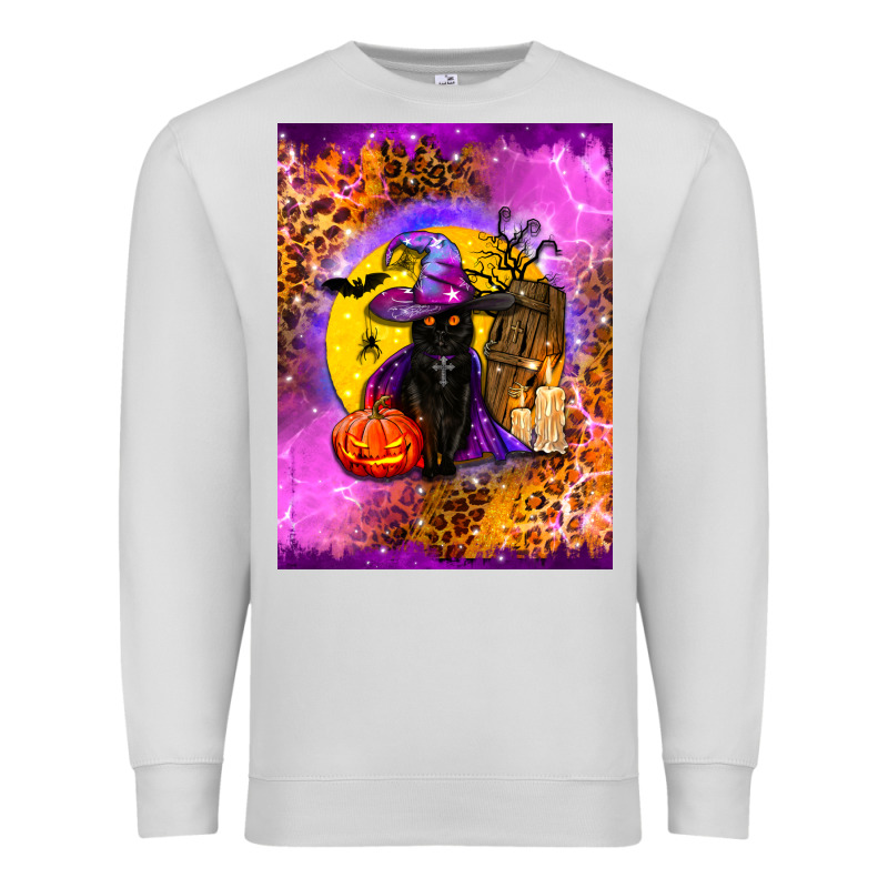 Witchy Cat Premium Sweatshirt by BundleAndBundleShop | Teevron
