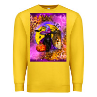 Lemon witchy cat Premium Sweatshirt - BundleAndBundleShop
