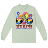 Matcha Salty beach Long Sleeve Tee - NancyCooperArtShop