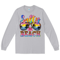 Moon Dust Salty beach Long Sleeve Tee - NancyCooperArtShop
