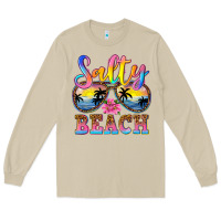 Mushroom Salty beach Long Sleeve Tee - NancyCooperArtShop