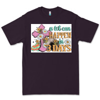 Plum a lot can happen in 3 days Premium Tee - MaliasSmallBusiness