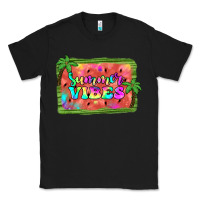 Black summer vibes watermelon Classic Tee - JahusDesignShop