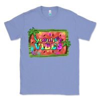 Colony Blue summer vibes watermelon Classic Tee - JahusDesignShop