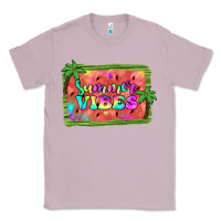 Lilac summer vibes watermelon Classic Tee - JahusDesignShop