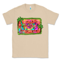 Mushroom summer vibes watermelon Classic Tee - JahusDesignShop