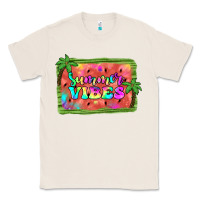 Natural summer vibes watermelon Classic Tee - JahusDesignShop