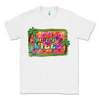 White summer vibes watermelon Classic Tee - JahusDesignShop