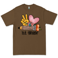 Cacao peace love 1st grade Premium Tee - JahusDesignShop