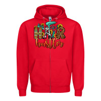 Red hair hustler Zipper Hoodie - OliviaCreatesArt