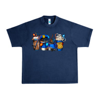 Navy police coffee Urban Heavy Tee - Jasminsmagicworld