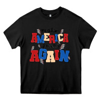 Black make america great again Heavy Core Tee - MaliasSmallBusiness