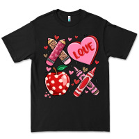 Black valentine xoxo teacher Premium Tee - MaliasSmallBusiness