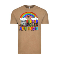 Vintage Coffee gender roles are dead Vintage Tee - Artiststas