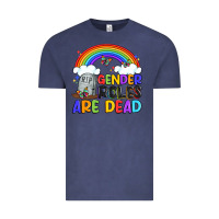 Vintage Denim gender roles are dead Vintage Tee - Artiststas
