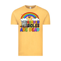 Vintage Mustard gender roles are dead Vintage Tee - Artiststas