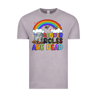 Vintage Zinc gender roles are dead Vintage Tee - Artiststas