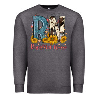 Charcoal Heather rn registered nurse Premium Sweatshirt - FaDigitalArtStudio