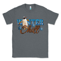 Charcoal Heather Winter Chill Penguin Classic Tee - LillyAllenDesigns