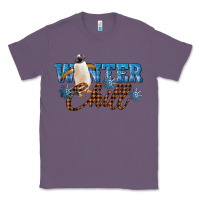 Lavender Winter Chill Penguin Classic Tee - LillyAllenDesigns