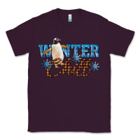 Plum Winter Chill Penguin Classic Tee - LillyAllenDesigns