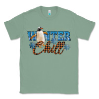 Sage Winter Chill Penguin Classic Tee - LillyAllenDesigns