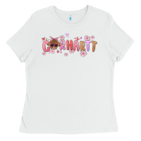 White carhartt cow valentines day Ladies Tee - MaliasSmallBusiness