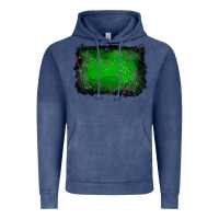 Vintage Denim halloween background Vintage Hoodie - RanaPortraitStore