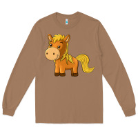 Toasted Coconut cute horse Long Sleeve Tee - texasbilliewilder