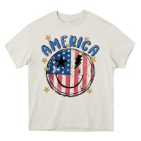 Cream America Heavy Core Tee - MaliasSmallBusiness