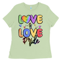Matcha love is love pride Ladies Tee - MaliasSmallBusiness