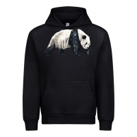 Black walking panda Urban Hoodie - LillyAllenDesigns