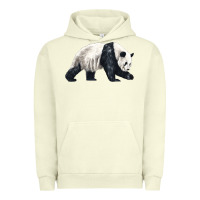 Pigment Pistachio walking panda Urban Hoodie - LillyAllenDesigns
