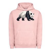 Pigment Salmon walking panda Urban Hoodie - LillyAllenDesigns