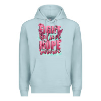 Blue Mist fight believe hope survive cancer awareness Premium Hoodie - FaDigitalArtStudio