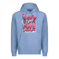 Colony Blue fight believe hope survive cancer awareness Premium Hoodie - FaDigitalArtStudio