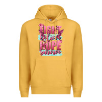 Mustard fight believe hope survive cancer awareness Premium Hoodie - FaDigitalArtStudio