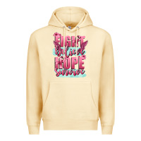 Pina Colada fight believe hope survive cancer awareness Premium Hoodie - FaDigitalArtStudio