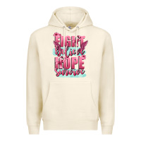 Tofu fight believe hope survive cancer awareness Premium Hoodie - FaDigitalArtStudio