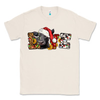 Natural love christmas black angus Classic Tee - LillyAllenDesigns