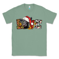 Sage love christmas black angus Classic Tee - LillyAllenDesigns