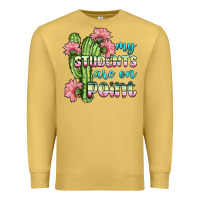 Antique Gold my students are on point Premium Sweatshirt - BundleAndBundleShop