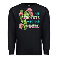 Black my students are on point Premium Sweatshirt - BundleAndBundleShop