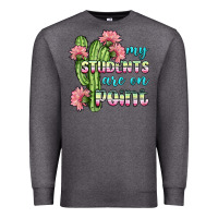 Charcoal Heather my students are on point Premium Sweatshirt - BundleAndBundleShop