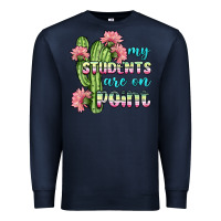 Navy my students are on point Premium Sweatshirt - BundleAndBundleShop