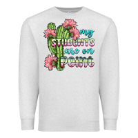 Oatmeal Heather my students are on point Premium Sweatshirt - BundleAndBundleShop