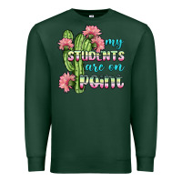 Sports Green my students are on point Premium Sweatshirt - BundleAndBundleShop
